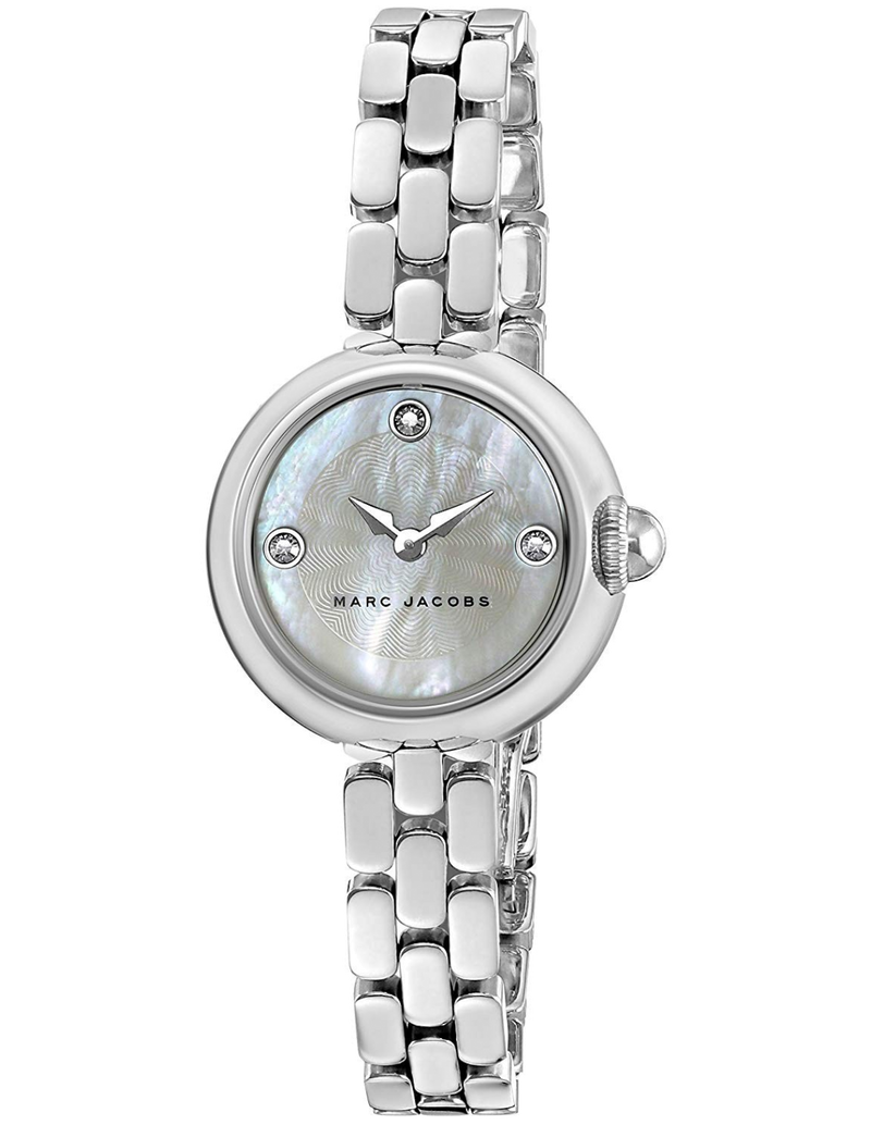 Marc Jacobs Courtney Mother of Pearl White Dial Silver Steel Strap Watch for Women - MJ3459 Buy Now By Marc Jacobs