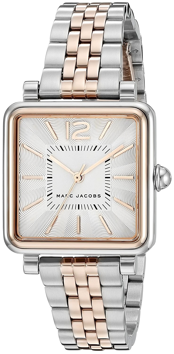 Marc Jacobs Vic Silver Dial Two Tone Steel Strap Watch for Women - MJ3463 Buy Now By Marc Jacobs