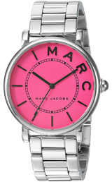 Marc Jacobs Roxy Pink Dial Silver Steel Strap Watch for Women - MJ3524 Buy Now By Marc Jacobs