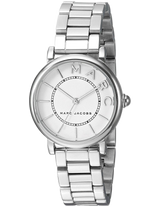 Marc Jacobs Roxy White Dial Silver Steel Strap Watch for Women - MJ3525 Buy Now By Marc Jacobs
