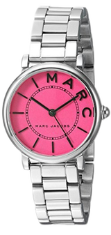 Marc Jacobs Roxy Pink Dial Silver Steel Strap Watch for Women - MJ3528 Buy Now By Marc Jacobs