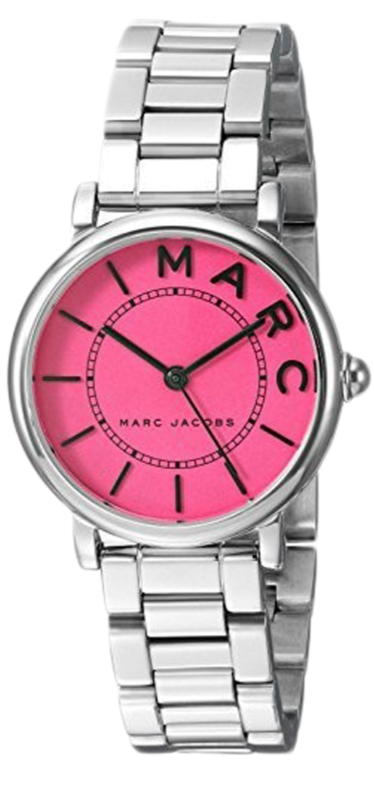 Marc Jacobs Roxy Pink Dial Silver Steel Strap Watch for Women - MJ3528 Buy Now By Marc Jacobs