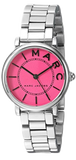 Marc Jacobs Roxy Pink Dial Silver Steel Strap Watch for Women - MJ3528