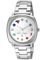 Marc Jacobs Mandy Silver Dial Silver Steel Strap Watch for Women - MJ3548 Buy Now By Marc Jacobs