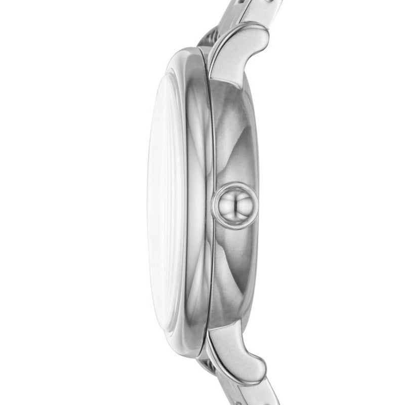 Marc Jacobs Roxy White Dial Silver Steel Strap Watch for Women - MJ3568 Buy Now By Marc Jacobs