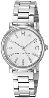 Marc Jacobs Roxy White Dial Silver Steel Strap Watch for Women - MJ3568 Buy Now By Marc Jacobs