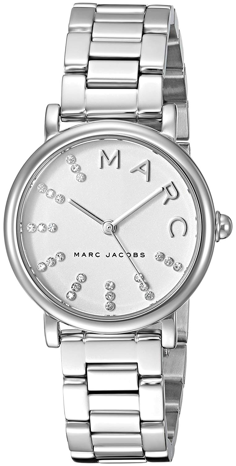 Marc Jacobs Roxy White Dial Silver Steel Strap Watch for Women - MJ3568 Buy Now By Marc Jacobs