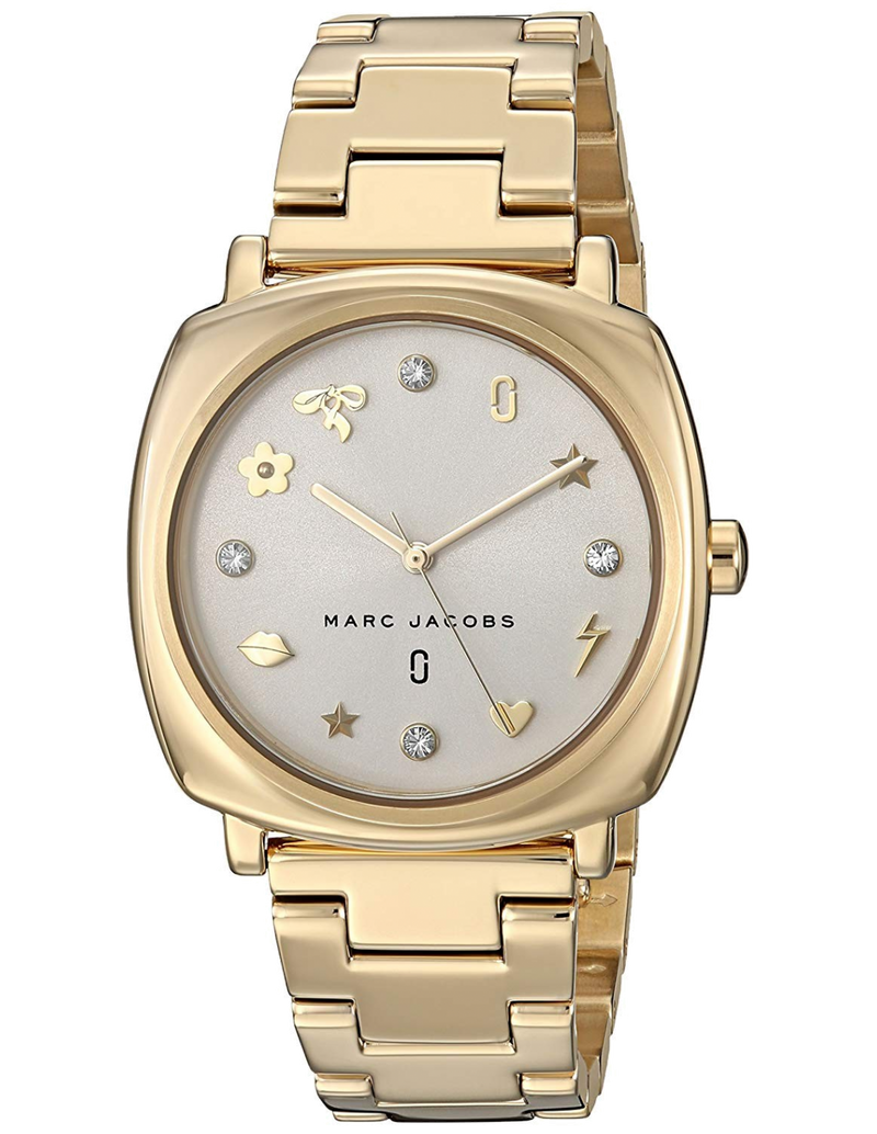 Marc Jacobs Mandy White Dial Gold Steel Strap Watch for Women - MJ3573 Buy Now By Marc Jacobs