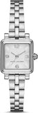 Marc Jacobs Vic Silver Dial Silver Steel Strap Watch for Women - MJ3529