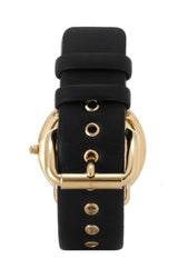 Marc Jacobs Amy Black Dial Black Leather Strap Watch for Women - MBM1154 Buy Now By Marc Jacobs