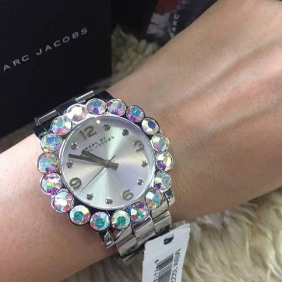 Marc Jacobs Amy Silver Dial Silver Steel Strap Watch for Women - MBM3222 Buy Now By Marc Jacobs
