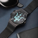 Maserati Potenza Aqua Edition Black Dial Black Mesh Bracelet Watch For Men - R8853144002 Buy Now By Maserati