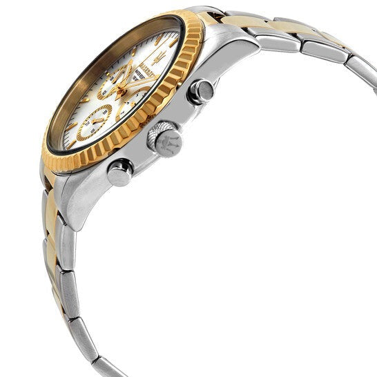 Maserati Competizione Chronograph Quartz Silver Dial Watch For Men - R8853100021 Buy Now By Maserati