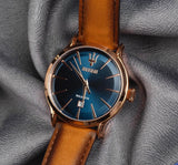 Maserati Epoca Blue Dial Brown Leather Strap Watch For Men - R8851118001 Buy Now By Maserati