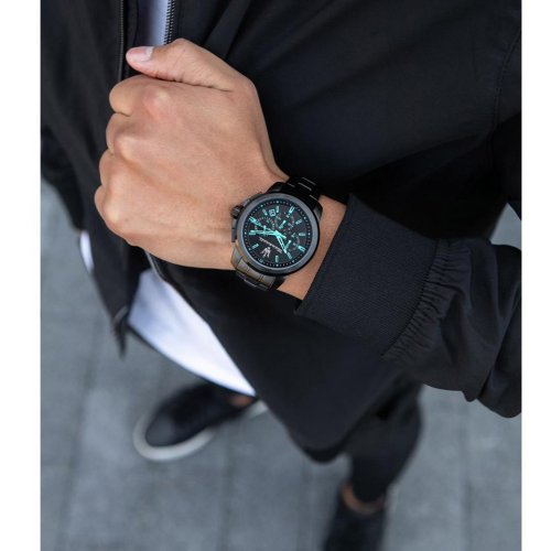 Maserati Aqua Edition Quartz Precision Chronograph Black Dial Watch For Men - R8873644003 Buy Now By Maserati