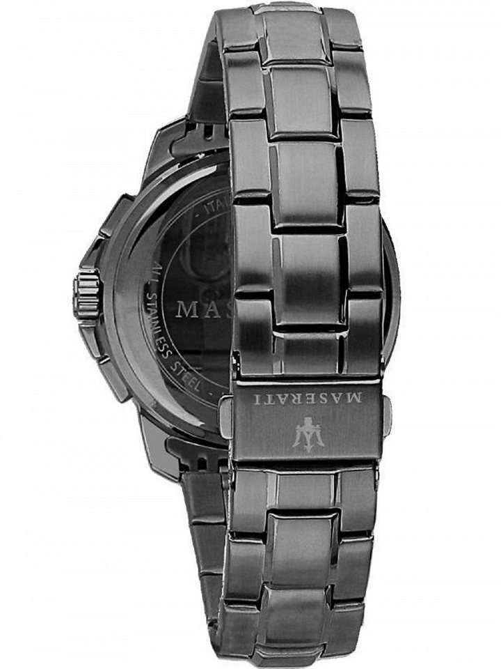 Maserati Successo Chronograph Blue Dial Black Steel Strap Watch For Men - R8873621005 Buy Now By Maserati