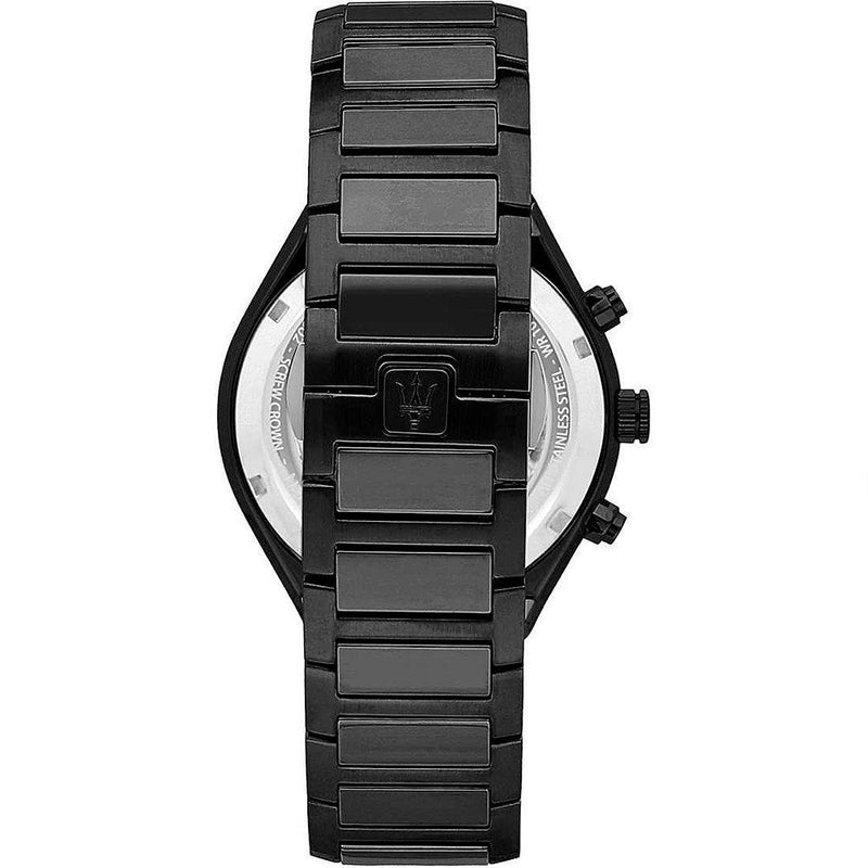 Maserati STILE Aqua Edition Black Dial Chronograph Watch For Men - R8873644001 Buy Now By Maserati