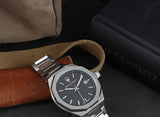 Maserati Stile Analog Black Dial Silver Steel Strap Watch For Men - R8853142003 Buy Now By Maserati