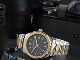 Maserati Stile Black Dial Two Tone Stainless Steel Watch For Men - R8853142008 Buy Now By Maserati