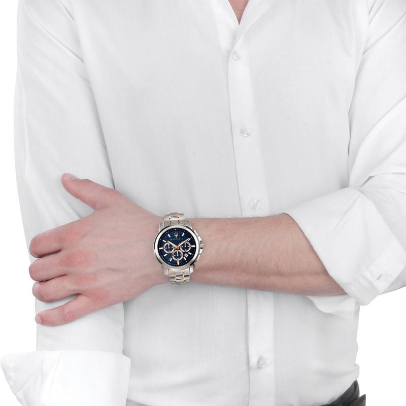 Maserati Successo Chronograph 44mm Stainless Steel Watch For Men - R8873621008 Buy Now By Maserati