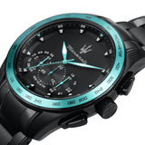 Maserati Traguardo Aqua Edition Black Dial Black Steel Strap Watch For Men - R8873644002 Buy Now By Maserati
