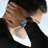 Maserati Traguardo Chronograph Blue Dial Blue Leather Strap Watch for Men - R8871612015 Buy Now By Maserati