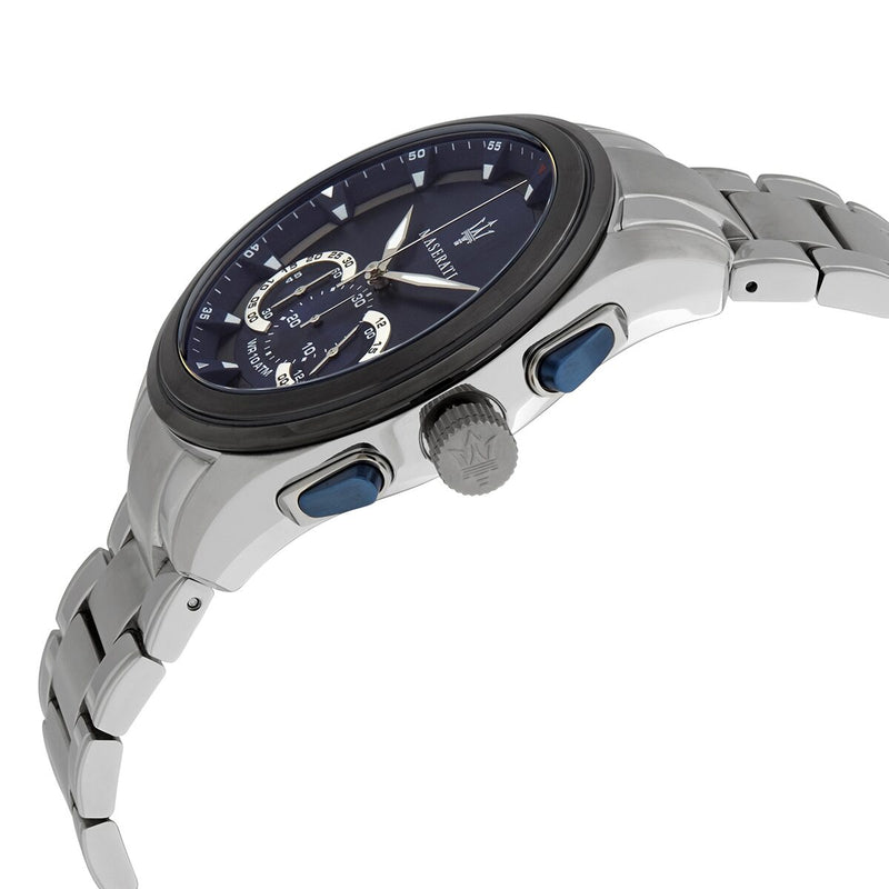 Maserati Traguardo Chronograph 45mm Blue Dial Stainless Steel Watch For Men - R8873612014 Buy Now By Maserati