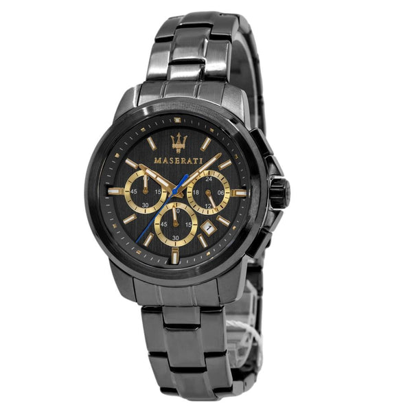 Maserati Successo Chronograph Gray Dial Gray Steel Strap Watch For Men - R8873621007 Buy Now By Maserati