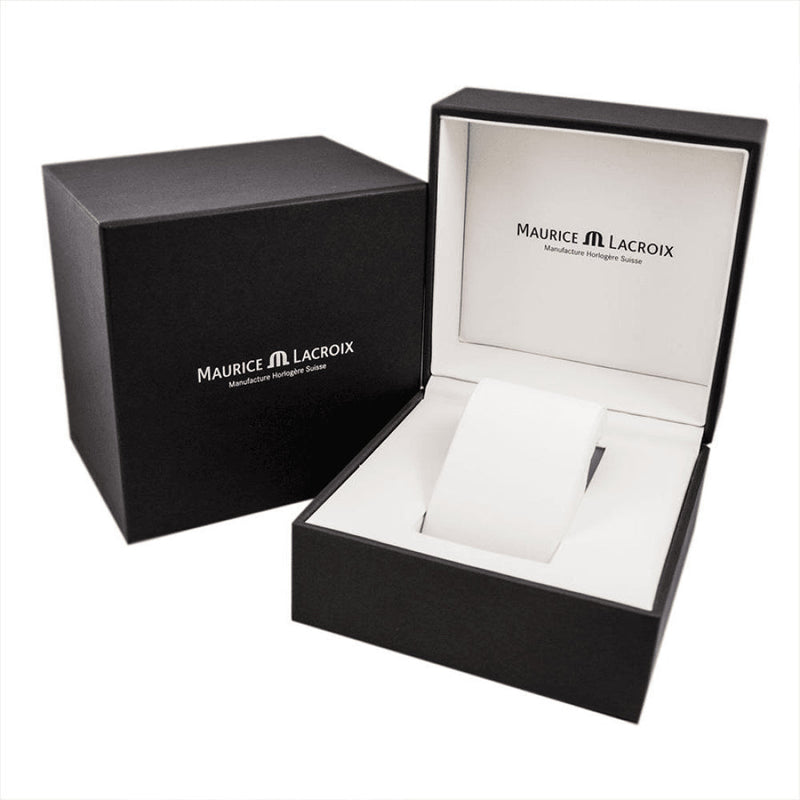 Maurice Lacroix Aikon Venturer Black Dial Silver Steel Strap Watch for Men - AI6058-SS002-330-1 Buy Now By Maurice Lacroix