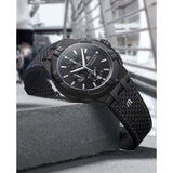 Maurice Lacroix Aikon Chronograph Limited Edition Black Dial Black Leather Strap Watch for Men - AI1018-PVB01-337-1 Buy Now By Maurice Lacroix