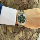 Maurice Lacroix Aikon Automatic Green Dial Silver Steel Strap Watch for Men - AI1807-SS002-630-1 Buy Now By Maurice Lacroix