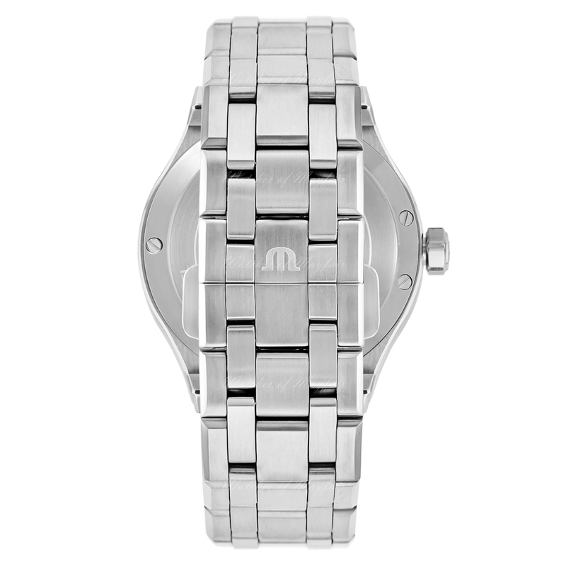Maurice Lacroix Aikon Date Quartz Green Dial Silver Steel Strap Watch for Men - AI1108-SS002-630-1 Buy Now By Maurice Lacroix