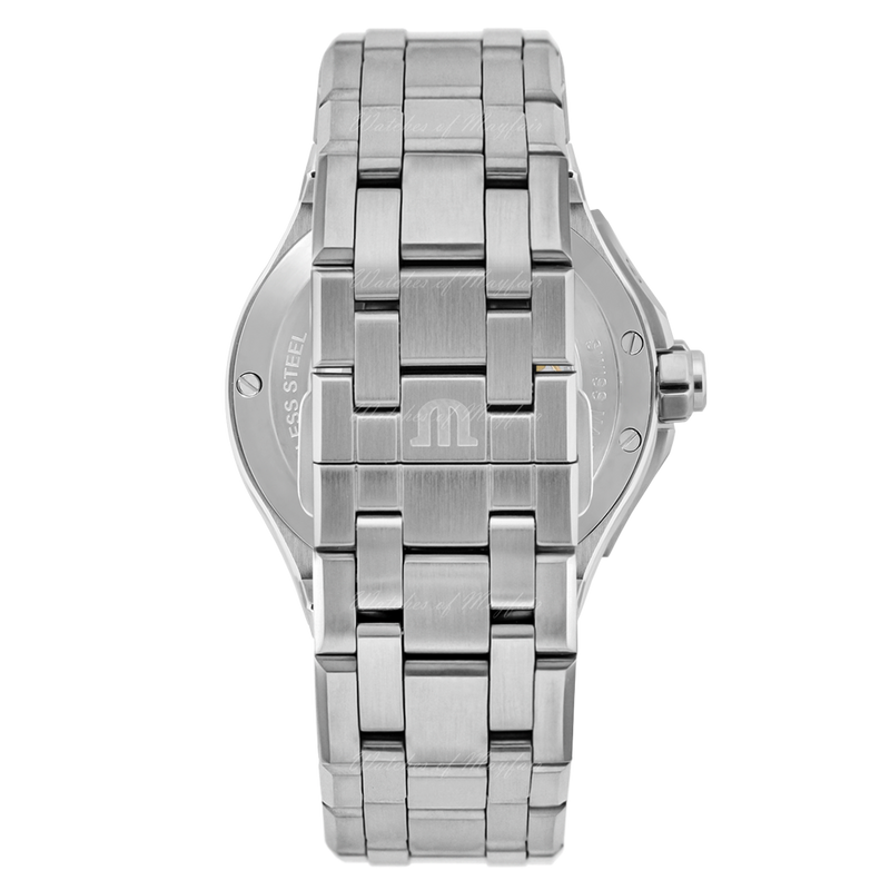 Maurice Lacroix Aikon Venturer Automatic Black Dial Silver Steel Strap Watch For Men - AI6057-SSL22-330-1 Buy Now By Maurice Lacroix