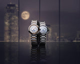 Maurice Lacroix Fiaba Moonphase White Mother of Pearl Dial Silver Steel Strap Watch for Women - FA1084-SS002-170-1 Buy Now By Maurice Lacroix