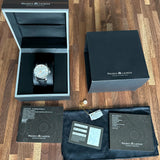 Maurice Lacroix Pontos Silver Dial Black Leather Strap Watch For Men - PT6148-SS001-131 Buy Now By Maurice Lacroix