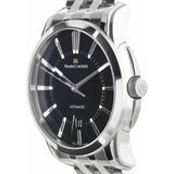 Maurice Lacroix Pontos Date Automatic Black Dial Silver Steel Strap Watch For Men - PT6148-SS002-330 Buy Now By Maurice Lacroix