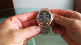 Michael Kors Bradshaw Blue Dial Two Tone Steel Strap Watch for Women - MK5976 Buy Now By Michael Kors