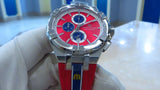 Maurice Lacroix Aikon Beach Volley Vikings Limited Edition Red Dial Red Rubber Strap Watch for Men - AI1018-SS001-530-6 Buy Now By Maurice Lacroix