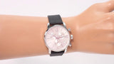 Calvin Klein City Chronograph Silver Dial Black Leather Strap Watch for Men - K2G271C6 Buy Now By Calvin Klein