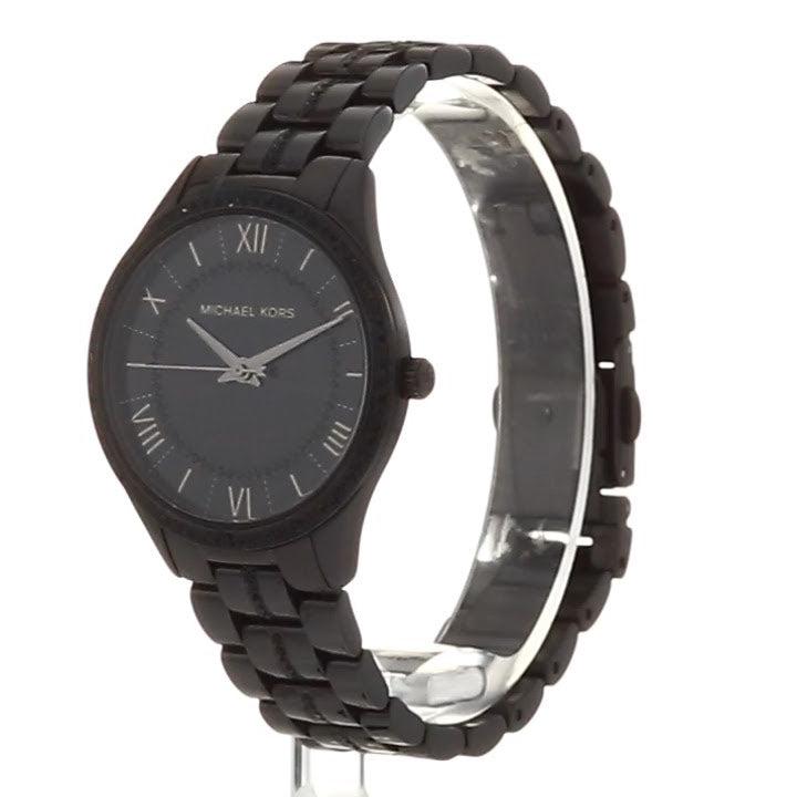 Michael Kors Lauryn Quartz Black Dial Black Steel Strap Watch For Women - MK4337 Buy Now By Michael Kors
