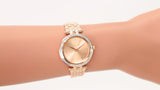Michael Kors Darci Rose Gold Dial Rose Gold Stainless Steel Strap Watch for Women - MK3366 Buy Now By Michael Kors