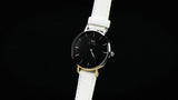 Daniel Wellington Classic Petite Bondi Black Dial White Leather Strap Watch for Women - DW00100286 Buy Now By Daniel Wellington