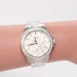 Hugo Boss Premiere Chronograph Silver Dial Silver Steel Strap Watch for Women - 1502442