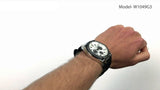 Guess Legacy White Dial Black Rubber Strap Watch For Men - W1049G3 Buy Now By Guess