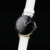 Daniel Wellington Classic Petite Bondi Black Dial White Leather Strap Watch For Women - DW00100284 Buy Now By Daniel Wellington