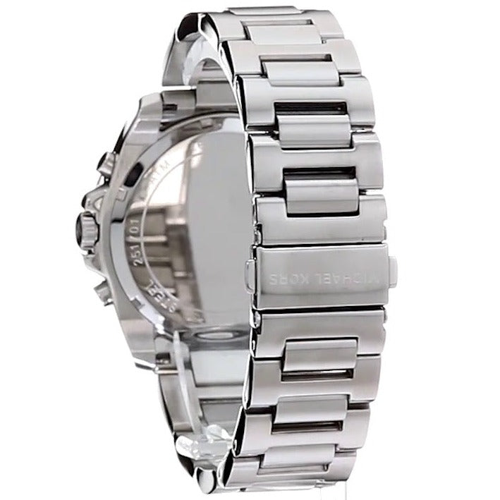 Michael Kors Brecken Chronograph Silver Dial Silver Steel Strap Watch For Women - MK8562 Buy Now By Michael Kors