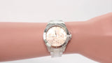 Hugo Boss Premiere Rose Gold Dial Silver Steel Strap Watch for Women - 1502444 Buy Now By Hugo Boss