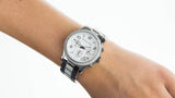 Michael Kors Runway White Dial Silver Steel Strap Watch for Women - MK5825 Buy Now By Michael Kors
