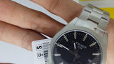 Tissot Gentleman Black Dial Silver Steel Strap Watch For Men - T127.410.11.051.00 Buy Now By Tissot
