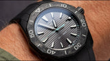 Tag Heuer Aquaracer Professional 200 Solargraph Quartz Black Dial Black Rubber Strap Watch for Men - WBP1112.FT6199 Buy Now By Tag Heuer